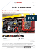 Instalación Eléctrica de La Moto - Manual para Novatos PDF