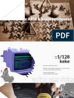 Exploitation ARM and Xtensa Compared