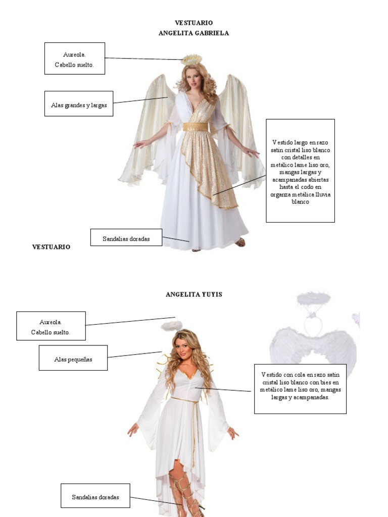 Vestuario de angelita hotsell