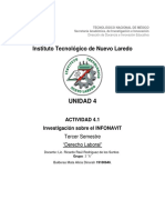 Actividad 4.1 - Investigación - Infonavit