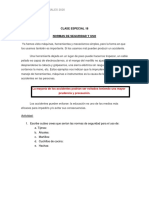 Normas de seguridad para herramientas Tijeras Alicates Martillos Cuchillos Hachas