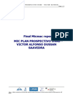 Rapport Final Micmac - MIC PLAN PROSPECTIVO UNAD - VICTOR ALFONSO DUSSAN SAAVEDRA