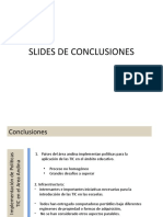 Slides de Conclusiones