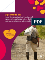 Unidad 1 - Justicia Transicional-El Conflicto Colombiano PDF