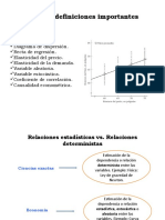 Análisis de Regresión Con Dos Variables. Algunas Ideas Básicas