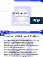 PERTEMUAN 10 - Inter VLAN Routing