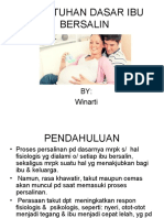 Kuliah KEBUTUHAN-DASAR-IBU-BERSALIN