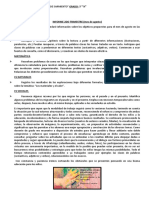 INFORME PEDAGÓGICO 2do Trimestre. 3º