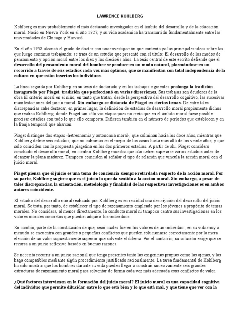 Moral development autobiography picture