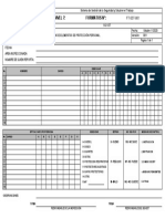 FT-SST-061 Formato Inspeccion de Elementos de Protección Personal