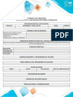 Formato 1 - Informe Revision Informacion Del Farmaco