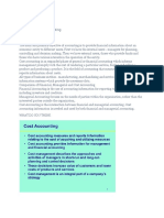 CAC-1 Definition of Cost Accounting Keyword