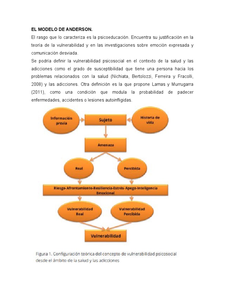 Modelo de Anderson en Enfermería | PDF | Las emociones | Medicina CLINICA