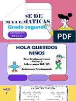 Clases de Matematicas 2° 22 Julio