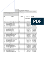 Lista de asistencia ficha mantenimiento