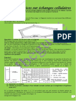 Echanges cellulaire 