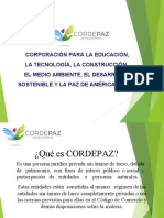 Presentación CORDEPAZ