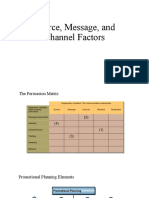 CH 6 Source, Message, and Channel Factors