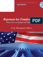 Loïc Wacquant (Dir.) - Repensar Los Estados Unidos - para Una Sociología Del Hiperpoder PDF