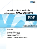 Introducción al  radio de microondas ZXMW NR8250 V3.ppt