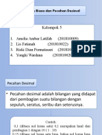 Pecahan Biasa Dan Pecahan Desimal