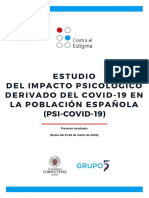 Estudio Impacto Covid