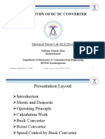 Exp.-6: Study of DC DC Converter: Electrical Drives Lab (ELE220A)