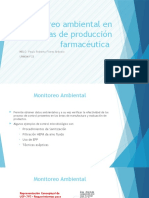 2.-Monitoreo Ambiental en Áreas de Producción Farmacéutica