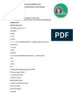 Evaluación 10A - English