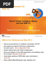 Safe Exam Browser 2.0 How To: How To Install, Configure, Deploy and Use SEB 2.0