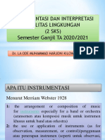 Materi Kulian Instrumentasi Dan Interpretasi Kualitas