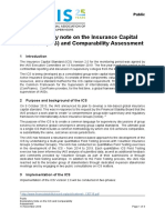 Explanatory Note On The ICS and Comparability Assessment PDF