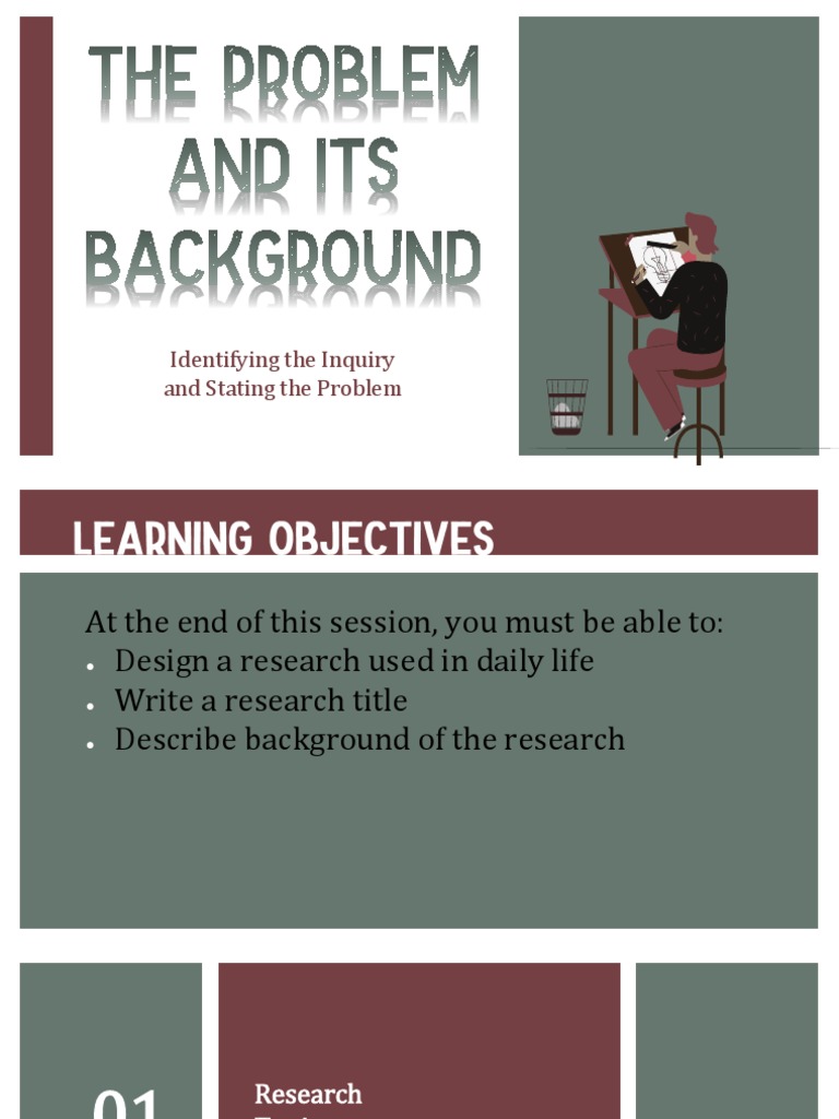 The Problem and Its Background PART 1 | PDF | Behavior Modification ...