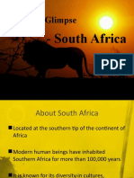 A Glimpse Into South Africa's Diverse Culture, Economy and People