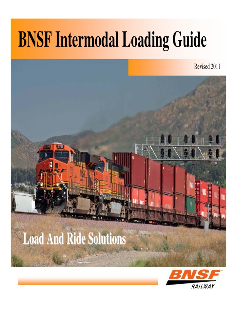 BNSF Intermodal Loading Guide | PDF | Intermodal Freight Transport | Cargo