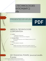 MEDICAL TECHNOLOGIES CORPORATION (MTC) Presentation PDF