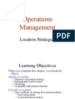 Location and Layout Decisions Industrial Management
