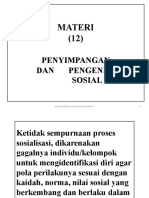 Materi 12 Dasar Dasar Sosiologi