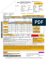 Bill of Supply For Electricity: Due Date