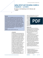 Changing Nickel and Chromium Stainless Steel Markets - A Review