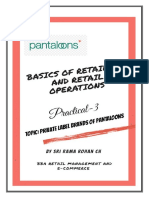 Basics of Retailing Practical-3