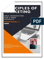 Principles of Marketing Practical-1 PDF
