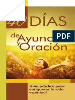 Cover of -40 dias de ayuno y oracion-