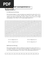 Self - Learningactivity4.3.A: A. 1.1) Evaluate The Following