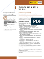 Sustancias Quimicas Contacto Con La Piel PDF