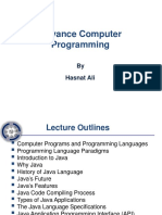 Advance Computer Programming: by Hasnat Ali