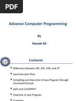 Advance Computer Programming: by Hasnat Ali