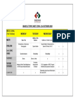 GRADE 5/ TOPIC SHEET /19th-21st OCTOBER 2020