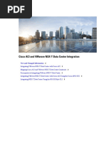 Cisco Aci and Vmware NSX T Integration