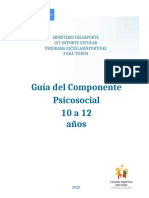 Guia Del Componente Psicosocial 10 A 12 Años. 2020